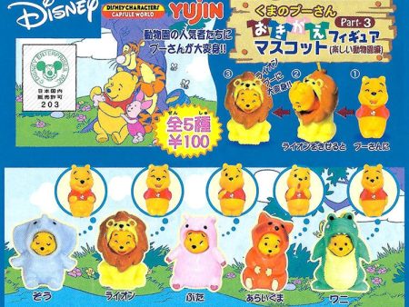 Yujin Disney Gashapon Winnie The Pooh Changing Part 3 5 Collection Figure Set Discount