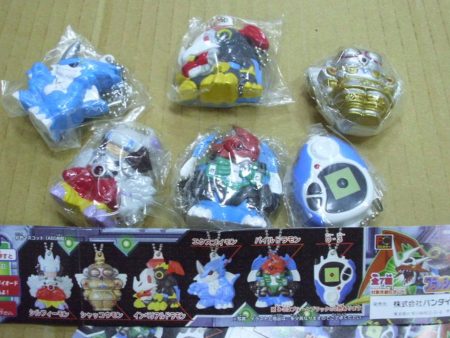 Bandai Digimon Digital Monster Gashapon 6 Mascot Swing Strap Figure Set For Discount