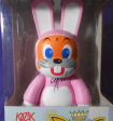 Toy2R 2006 Frank Kozik Bunee Qee Festa Happy Bunny Pink Ver 9  Vinyl Figure Cheap