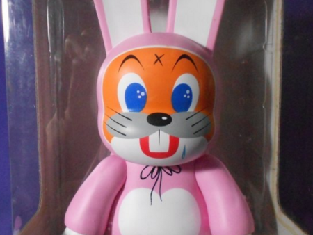 Toy2R 2006 Frank Kozik Bunee Qee Festa Happy Bunny Pink Ver 9  Vinyl Figure Cheap