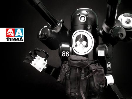 ThreeA 3A Toys 1 12 Ashley Wood WWR Bertie MK3 Nightwatch Ver Action Figure Used For Sale