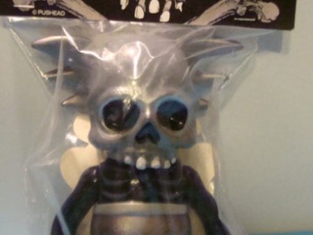 Secret Base 2009 Pushead Skullwing Astro Zombies Darkness Ver 4.5  Vinyl Figure Cheap