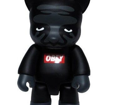 Toy2R 2006 Qee Shepard Fairey Obey Stealth Bomber Cat Black Ver 8  Vinyl Figure Discount