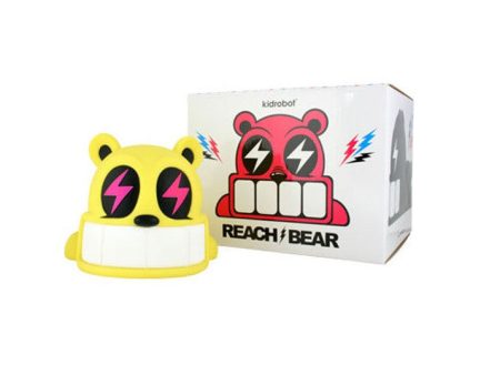 Kidrobot 2008 Reach Bear Yellow Ver 6  Vinyl Figure Online Sale