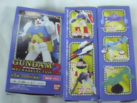 Bandai Mobile Suit Gundam 2 Mecha Selection 5 Trading Figure Set Supply