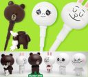 App Line Friends Character Brown Cony Moon Big Head 6 Figure Pen Set Online now