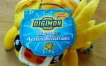 Bandai 1997 Digimon Digital Monster Armadillomon 5  Plush Doll Figure Supply