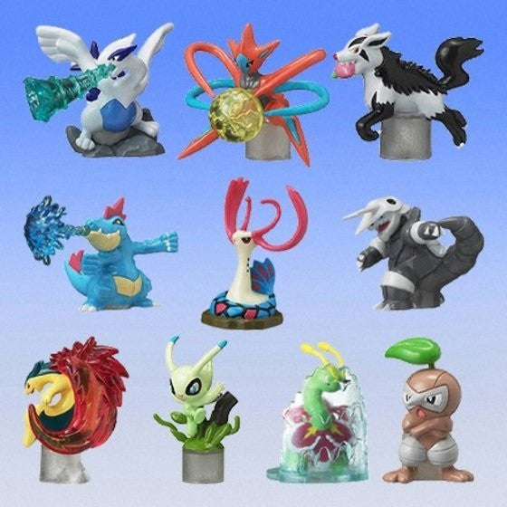 Bandai Pokemon Pocket Monsters Gashapon わざコレ Collection 06 10 Pencil Topper Figure Set Online Hot Sale