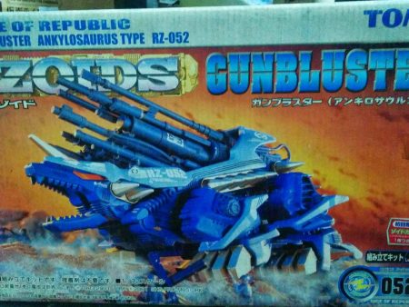 Tomy Zoids 1 72 RZ-052 Gun Blaster Ankylosaurus Type Model Kit Action Figure For Sale