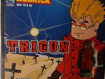 Medicom Toy Kubrick 100% Trigun 3 Figure Set For Discount