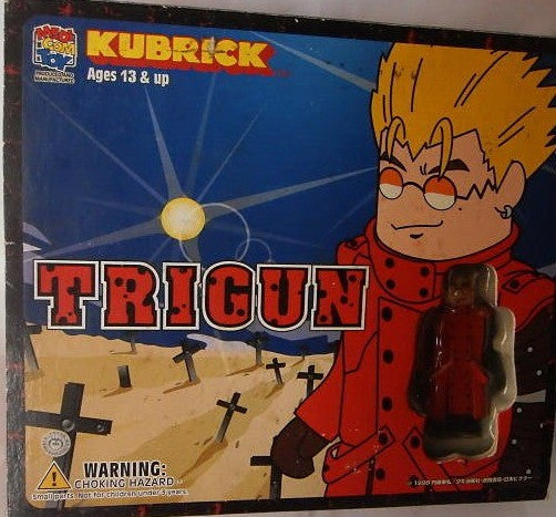 Medicom Toy Kubrick 100% Trigun 3 Figure Set For Discount