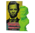 MINDstyle 2009 Ron English Abraham Obama Fresh Manila Exclusive Green Ver 16  Vinyl Figure Online Sale