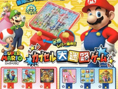 Epoch Nintendo Super Mario Bros Gashapon Maze 6 Trading Figure Set Online Sale