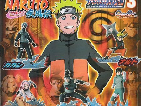 Bandai Naruto Gashapon Ultimate Collection Part 3 5 Trading Figure Set on Sale