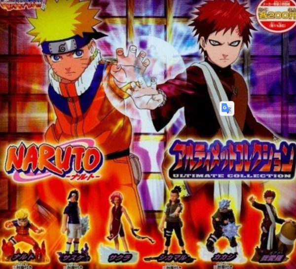 Bandai Naruto Gashapon Ultimate Collection Part 1 6 Trading Figure Set Online Sale