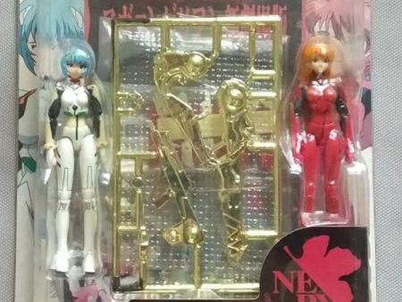 Takara 1 18 Microman Micro Action Series MA-SP03 Evangelion Rei Ayanami & Asuka 2 Figure Set Online Hot Sale