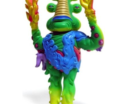 Presspop 2008 Jim Woodring Lorbo Standard Version 02 Green Ver 7  Vinyl Figure Cheap