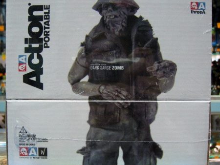 ThreeA 3A Toys 2012 Ashley Wood Adventure Kartel Dark Sarge Zomb 6  Vinyl Figure Fashion