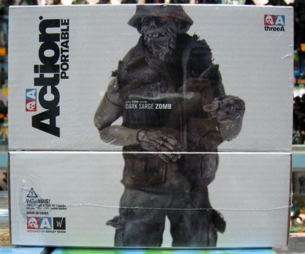 ThreeA 3A Toys 2012 Ashley Wood Adventure Kartel Dark Sarge Zomb 6  Vinyl Figure Fashion