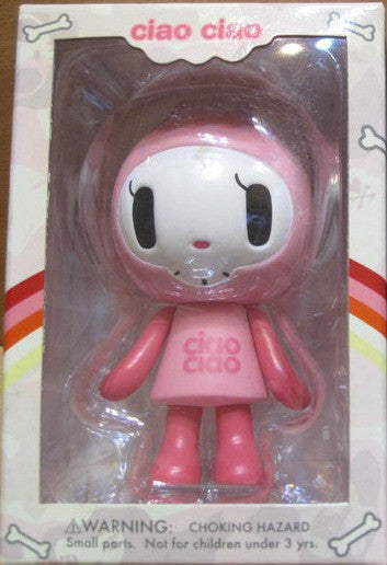 StrangeCo 2007 Simone Legno Tokidoki Brin Berliner Ciao Ciao Pink 5  Vinyl Figure Online Sale