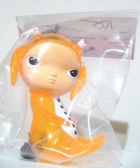 Kathie Olivas 2013 Tomenosuke Circus Posterus Yowohei Kaneko Mirock Toy Calliope Jackalope Wicked Clear Orange Ver 7.5  Vinyl Figure Hot on Sale