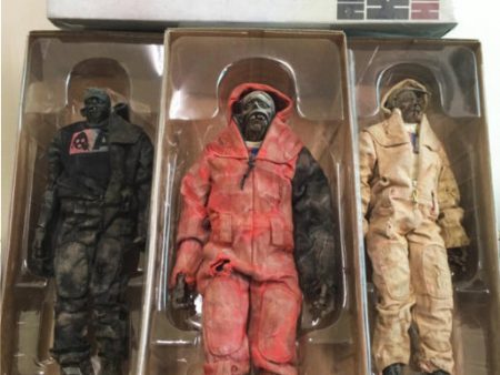 ThreeA 3A Toys 2011 Ashley Wood Adventure Kartel Zomb Hood 3 12  Vinyl Figure Set For Cheap