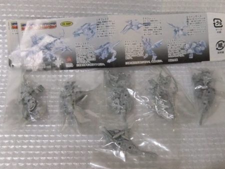 Zoids Gashapon 6 Collection Trading Figure Set Hot on Sale