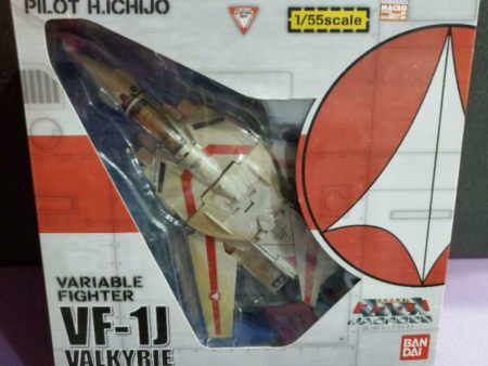 Bandai 1 55 Robotech Macross VF-1J Variable Fighter Valkyrie Pilot H.Ichijo Action Figure For Discount