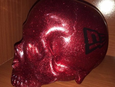 Secret Base 1 1 Skull Head Glitter Red Ver 6  Vinyl Figure For Discount