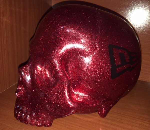 Secret Base 1 1 Skull Head Glitter Red Ver 6  Vinyl Figure For Discount