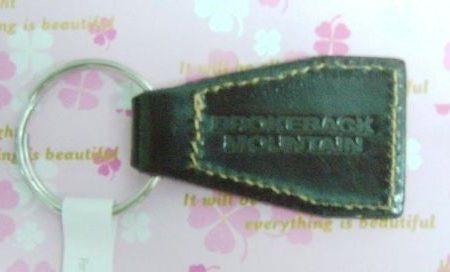 2005 Brokeback Mountain The Movie Promo Key Chain Heath Ledger Jake Gyllenhaal For Cheap