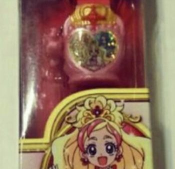 Bandai Go Princess Pretty Cure Haruno Haruka Cure Flora Morpher Watch Figure Used Fashion