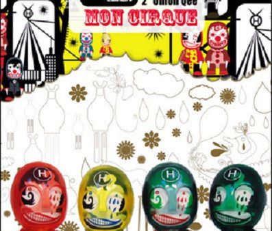 Toy2R Jaime Hayon Qee Key Chain Collection Onion Mon Cirque 4 2.5  Figure Set Online Hot Sale