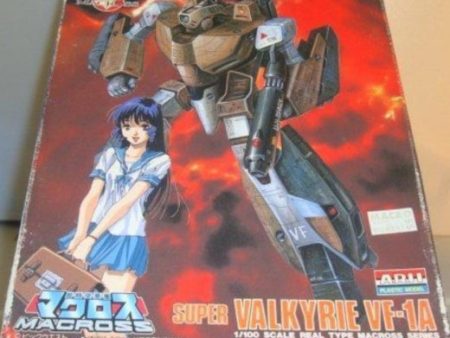 ARII 1 100 Robotech Macross Real Type Series No 24 Super Valkyrie VF-1A Plastic Model Kit Figure Online Sale