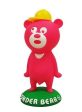 The Wonderful! Design Works Wonder Bear Grey Pink Black Brown 4 6  Vinyl Figure Set on Sale