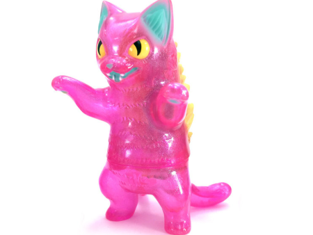 Konatsu Konatsuya Kaiju Negora Pink Clear Ver 3.5  Vinyl Figure Cheap