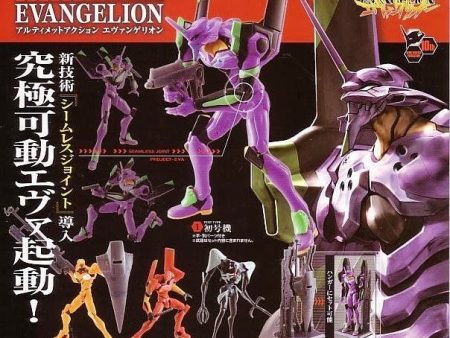 Bandai Neon Genesis Evangelion EVA Gashapon Ultimate Action Part 1 5 Trading Figure Set Discount