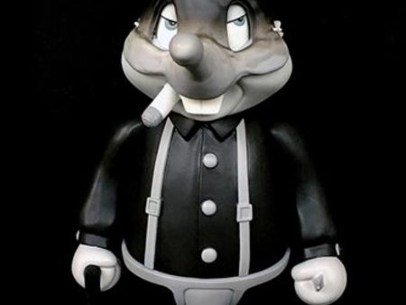 BlackBook Toy 2016 Frank Kozik T9G A Clockwork Carrot Monochrome Ver 12  Vinyl Figure Discount