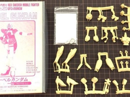 Bandai 1 144 B-Club Neo Swedish Mobile Fighter G Gundam GF13-050NSW Nobel Nobell Gundam Resin Cold Cast Model Kit Figure Fashion