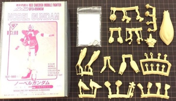 Bandai 1 144 B-Club Neo Swedish Mobile Fighter G Gundam GF13-050NSW Nobel Nobell Gundam Resin Cold Cast Model Kit Figure Fashion