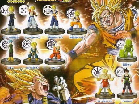 Bandai Dragon Ball Z Gashapon Full Color R Part 5 10 Trading Collection Figure Set Hot on Sale