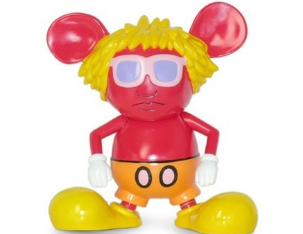 360 Toy Group 2006 Keith Haring Andy Mouse Red Ver 6  Vinyl Figure For Cheap