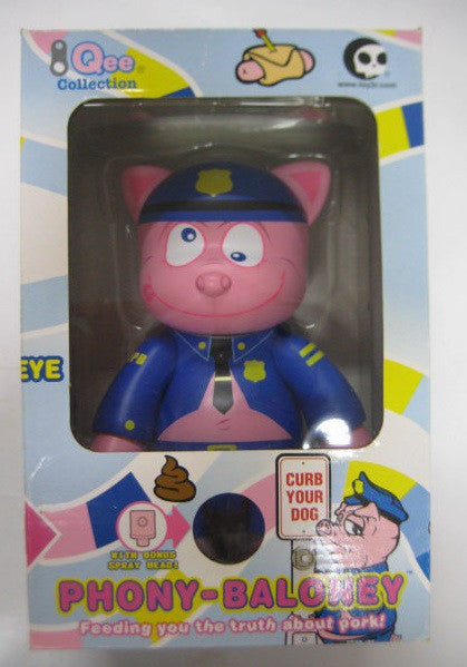 Toy2R 2007 Qee Seen Phony Baloney Blue Ver 8  Vinyl Figure For Cheap