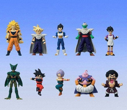 Bandai Dragon Ball Z Gashapon Full Color R Part 1 10 Trading Collection Figure Set For Discount