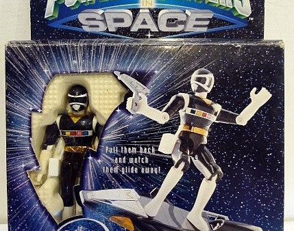 Bandai Power Rangers In Space Megaranger Mega Black Galaxy Glider Action Figure For Discount