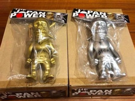 Secret Base 2011 Usugrow Rebel Ink The Japan Power Gold & Silver 7  Vinyl Figure Set Discount