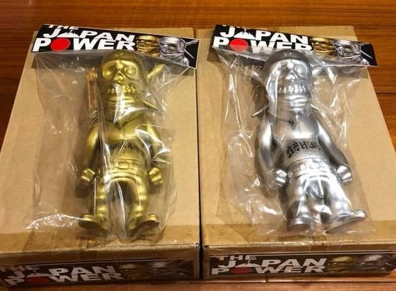 Secret Base 2011 Usugrow Rebel Ink The Japan Power Gold & Silver 7  Vinyl Figure Set Discount