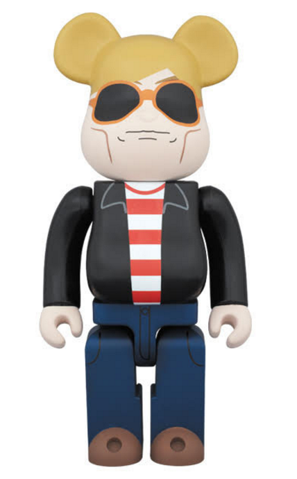 Medicom Toy Be@rbrick 1000% Andy Warhol 60 s Style Ver 29  Vinyl Figure Hot on Sale