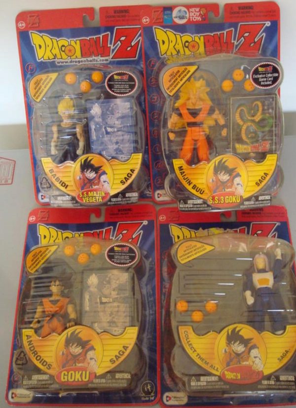 Jakks Pacific Dragon Ball Z Super Vegeta Son Gokou Trunks 4 Action Figure Set For Cheap