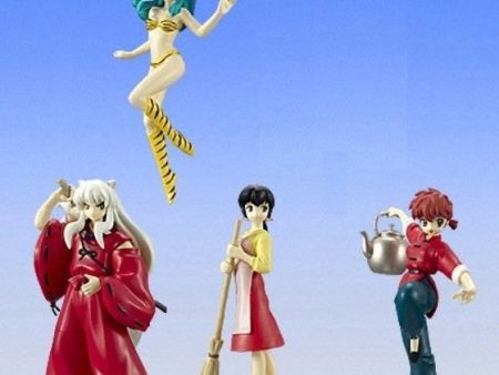 Bandai 2008 Rumiko Takahashi Rumic World Gashapon 4 Mini Trading Collection Figure Set A Type Online Hot Sale